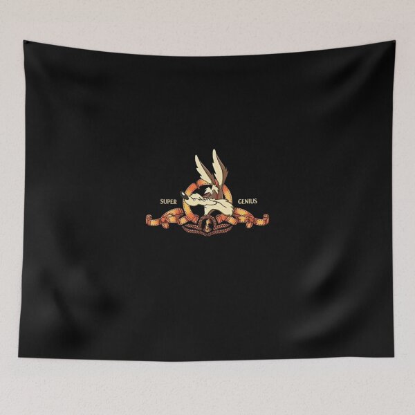 Item preview, Wile E. Coyote Super Genius Parody Logo designed and sold by Strayplaym.