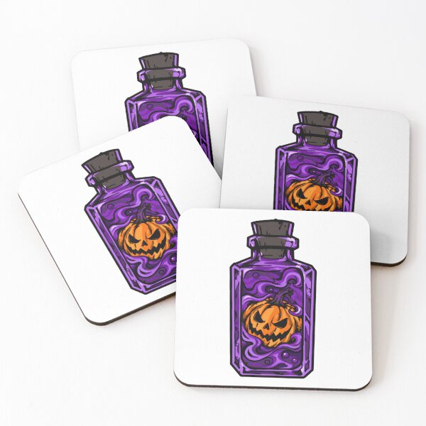 Item preview, Pumpkin Potion Purple Magic Halloween Witch designed and sold by vikingartcustom.