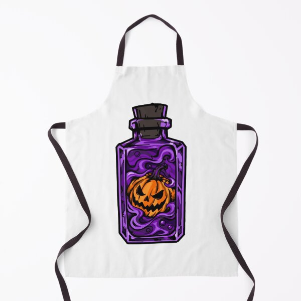 Item preview, Pumpkin Potion Purple Magic Halloween Witch designed and sold by vikingartcustom.