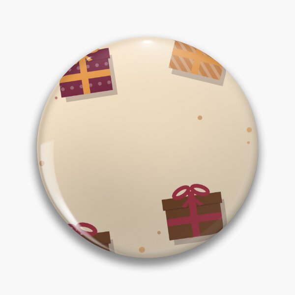 Item preview, Presents Design In Orange, A Festive Christmas Parcel Pattern designed and sold by cute-animals99.