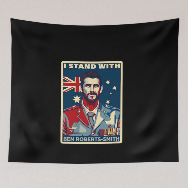 Item preview, I Stand With Ben Roberts-Smith VC MG, Support Ben Roberts-Smith, Stand With Ben Australian Army designed and sold by KarioKagka403.