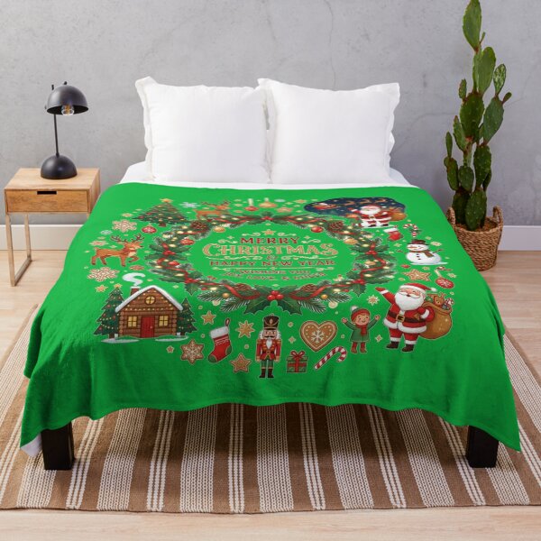 Item preview, Festive Christmas Wreath designed and sold by Shakira & Sahir Press Alliance.
