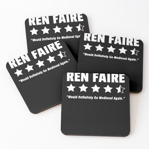 Item preview, Ren Faire Five Star Review designed and sold by ShirtWreck.