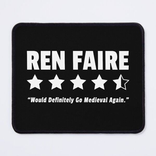 Item preview, Ren Faire Five Star Review designed and sold by ShirtWreck.