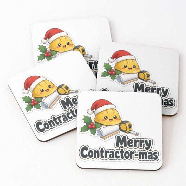 Item preview, Contractor Christmas Merry Contractor-mas Gift designed and sold by Soft Merch.
