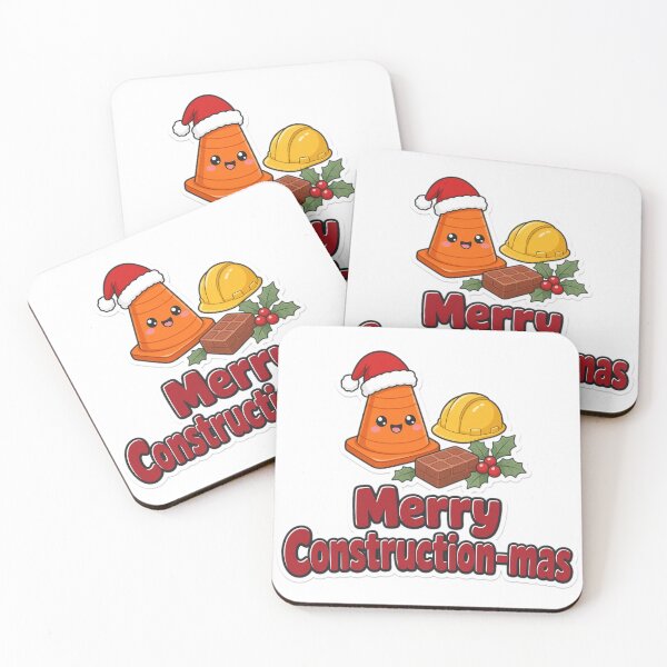 Item preview, Construction Christmas Merry Construction-mas Gift designed and sold by Soft Merch.