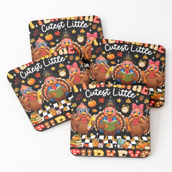 Item preview, I Teach The Cutest Little Turkeys Thanksgiving Teacher designed and sold by varin-studio.