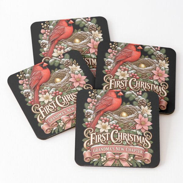 Item preview, Grandma's Christmas Cardinal Nest designed and sold by Art For You Studio.