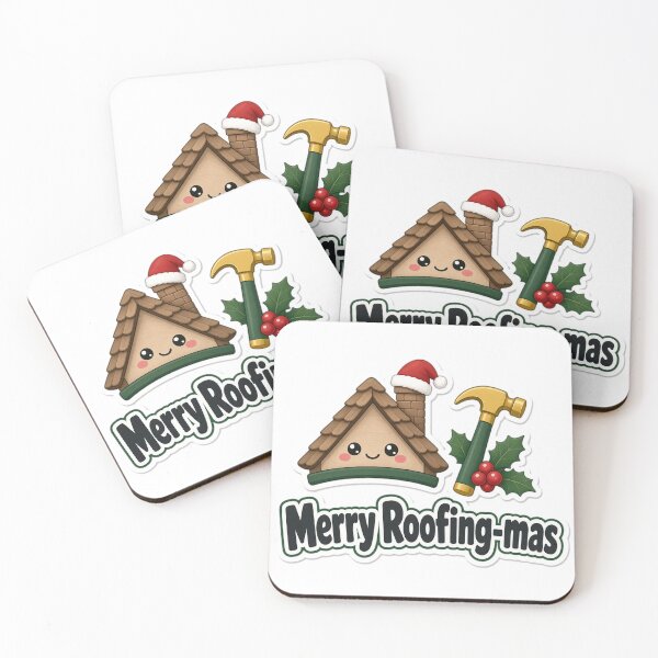 Item preview, Roofing Christmas Merry Roofing-mas Gift designed and sold by Soft Merch.