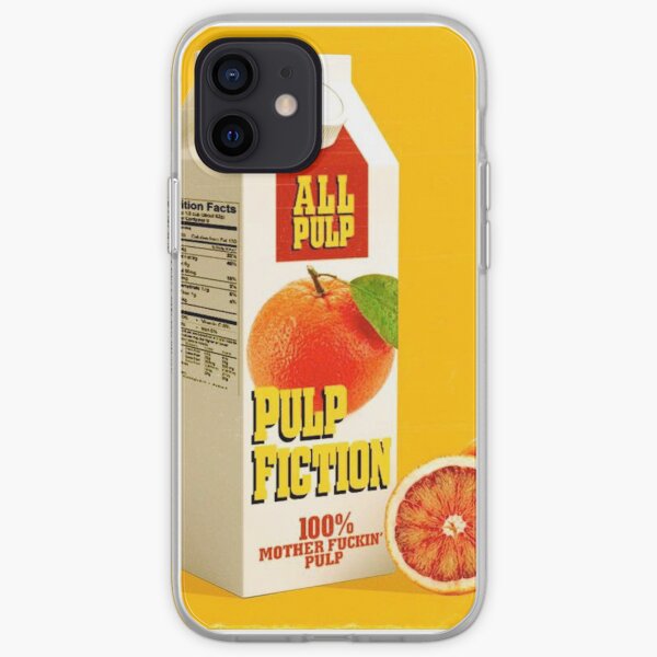 boîte de jus pulp fiction Coque souple iPhone
