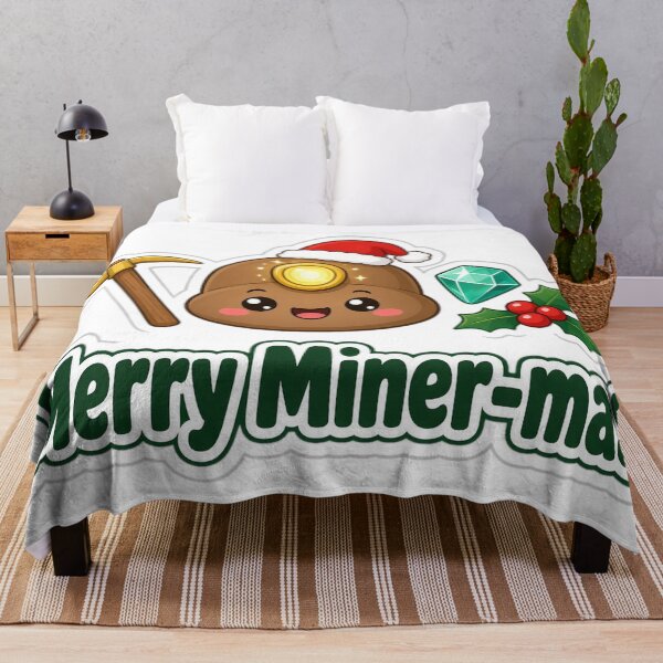 Item preview, Miner Christmas Merry Miner-mas Gift designed and sold by Soft Merch.