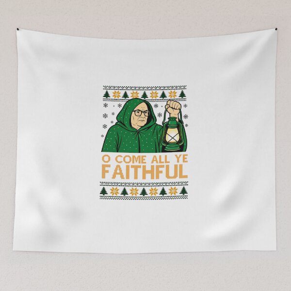 Item preview, The Traitors Christmas, O Come All ye Faithful Funny Alan Carr designed and sold by KarioKagka403.