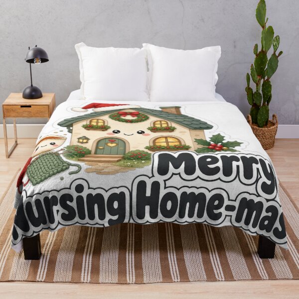 Item preview, Nursing Home Christmas Merry Nursing Home-mas Gift designed and sold by Soft Merch.