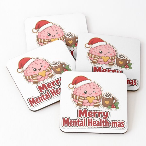 Item preview, Mental Health Christmas Merry Mental Health-mas Gift designed and sold by Soft Merch.