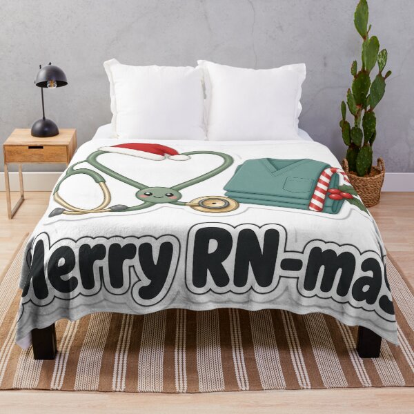 Item preview, RN Christmas Merry RN-mas Gift designed and sold by Soft Merch.