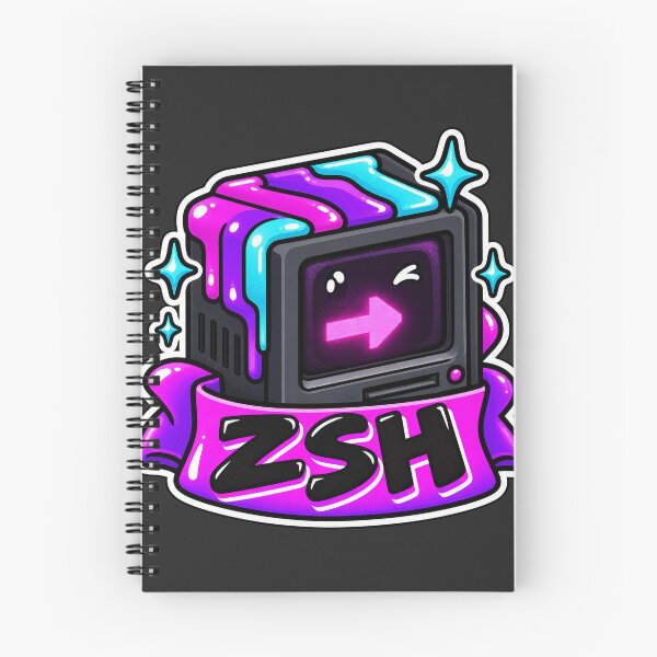 Item preview, Zsh Terminal Cube Sticker - Oh My Zsh Shell Programmer designed and sold by Stick Erify.