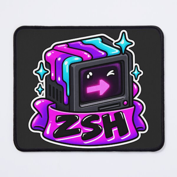 Item preview, Zsh Terminal Cube Sticker - Oh My Zsh Shell Programmer designed and sold by Stick Erify.