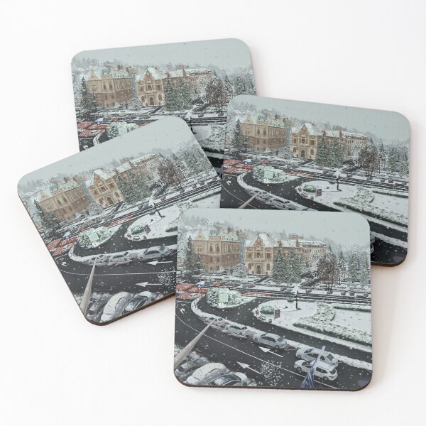 Item preview, Snowy Day Digital Painting designed and sold by Kanpai989.