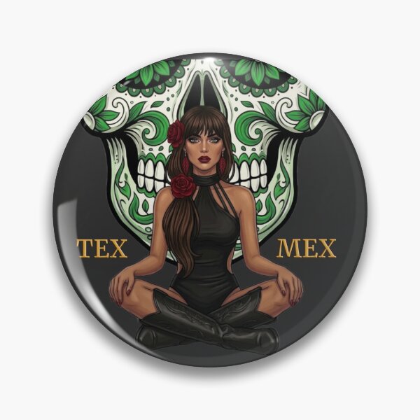 Item preview, Tex Mex Glamorous Woman With Sugar Skull And Cowboy Boots Art designed and sold by MaRCAStro.