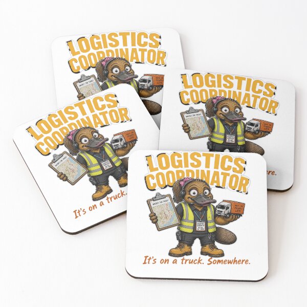 Item preview, Female Logistics Coordinator Platypus It's On A Truck Somewhere designed and sold by RDMOption.