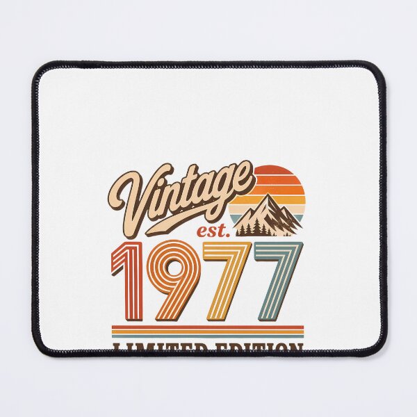Item preview, Vintage EST. 1977 Limited Edition Born In Year Birthday designed and sold by FernaRoje.