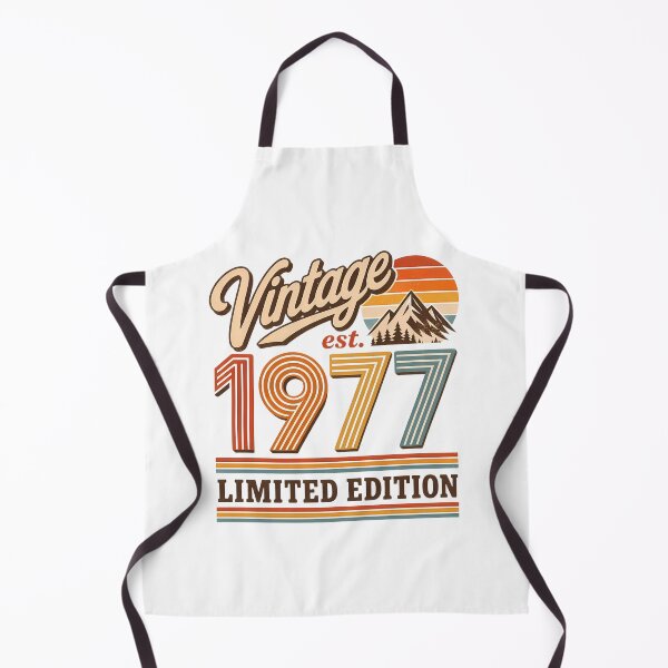 Item preview, Vintage EST. 1977 Limited Edition Born In Year Birthday designed and sold by FernaRoje.