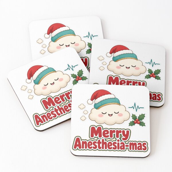 Item preview, Anesthesia Christmas Merry Anesthesia-mas Gift designed and sold by Soft Merch.