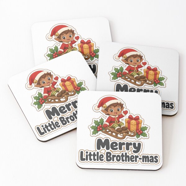 Item preview, Little Brother Christmas Merry Little Brother-mas Gift designed and sold by Soft Merch.