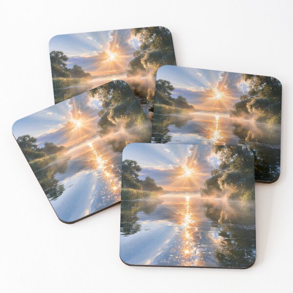 Item preview, Willow Pond at Sunrise designed and sold by VisionaryVeils.