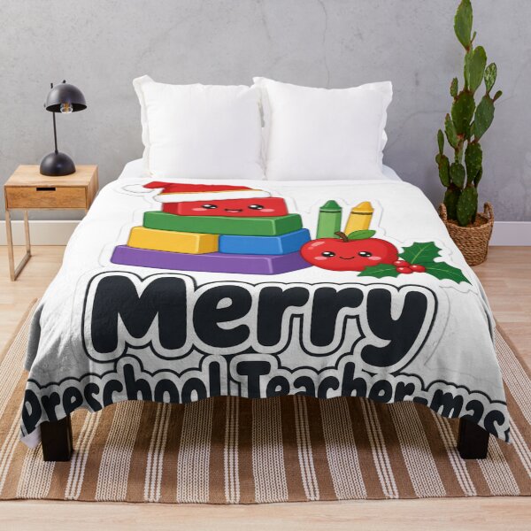 Item preview, Preschool Teacher Christmas Merry Preschool Teacher-mas Gift designed and sold by Soft Merch.