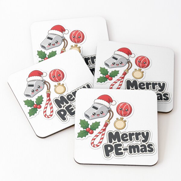 Item preview, PE Teacher Christmas Merry PE-mas Gift designed and sold by Soft Merch.