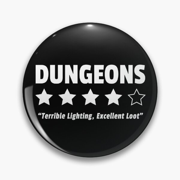 Item preview, Dungeons Four Star Funny Review designed and sold by ShirtWreck.