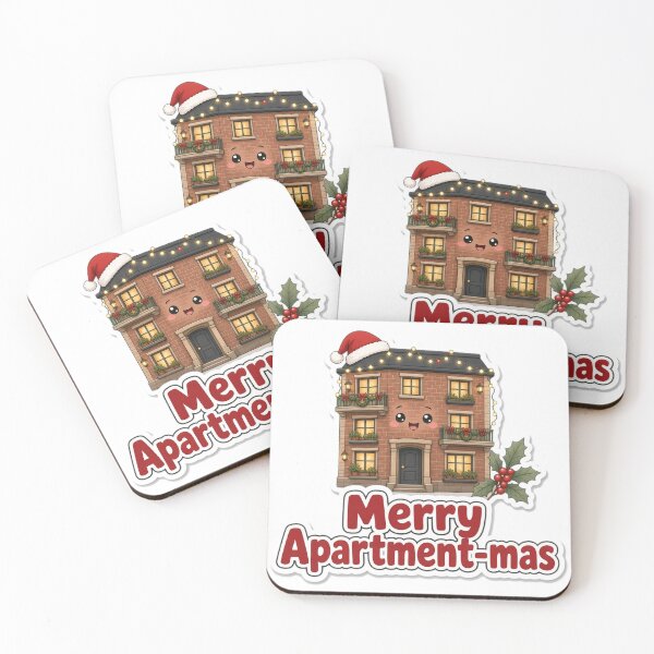 Item preview, Apartment Christmas Merry Apartment-mas Gift designed and sold by Soft Merch.