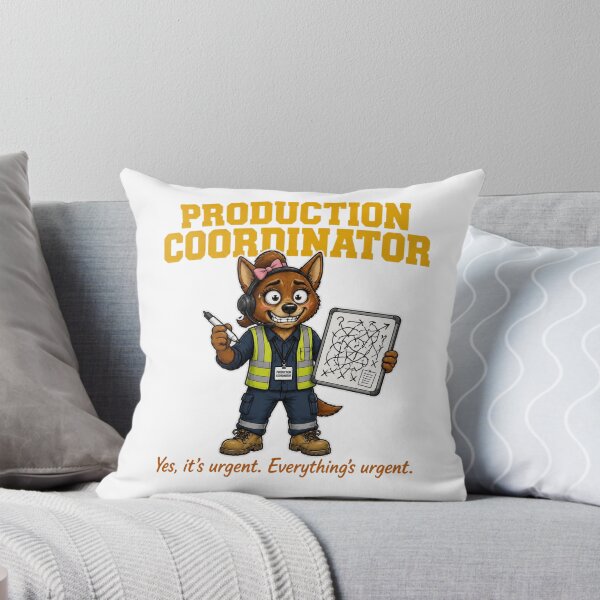 Item preview, Female Production Coordinator Red Kelpie Yes It's Urgent Everything's Urgent designed and sold by RDMOption.