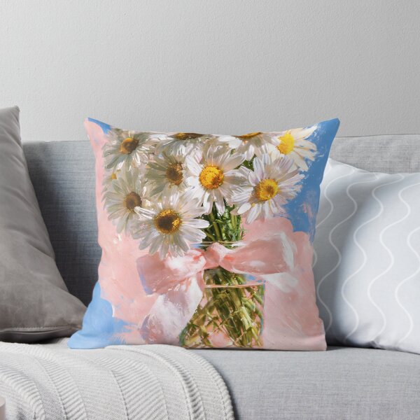 Item preview, Daisies with a Pink Bow designed and sold by VisionaryVeils.
