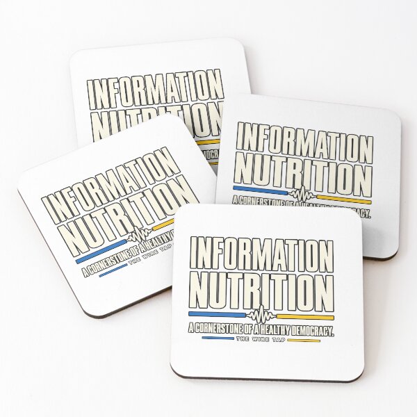 Item preview, Information Nutrition — A Cornerstone of Healthy Democracy designed and sold by THE WIRE TAP.