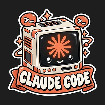 Artwork thumbnail, Claude Code Terminal Cube Sticker - AI Coding Agent Developer by Stick Erify