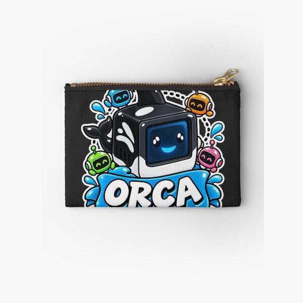 Item preview, Orca Terminal Cube Sticker - AI Agent Orchestrator Whale designed and sold by Stick Erify.