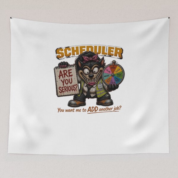 Item preview, Female Scheduler Tasmanian Devil You Want Me To Add Another Job designed and sold by RDMOption.