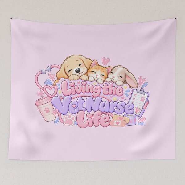 Item preview, Living The Vet Nurse Life designed and sold by Danielle Official.