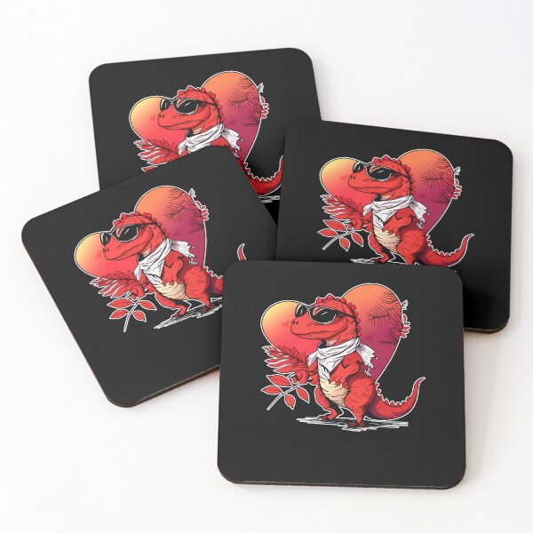 Item preview, Cool Red Dinosaur with Sunglasses designed and sold by MeganPayne12.
