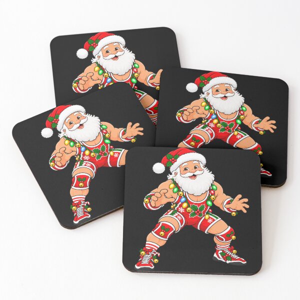 Item preview, Wrestling Santa Christmas Grappler Ready for a Match designed and sold by Street-Beasts.