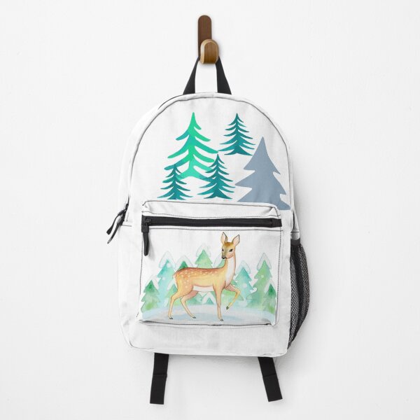Item preview, Winter Fawn in Snowy Forest designed and sold by Litely.