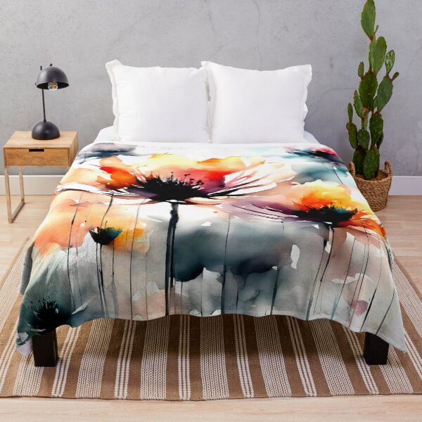 Item preview, Vibrant Abstract Blossoms designed and sold by PainterlyPlay.