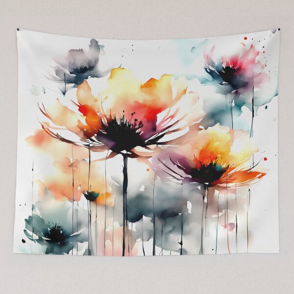 Item preview, Vibrant Abstract Blossoms designed and sold by PainterlyPlay.