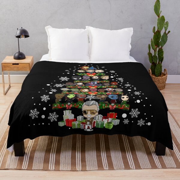 Item preview, Marvel Avengers Christmas Tree Cute Superheroes designed and sold by Lecalciro.
