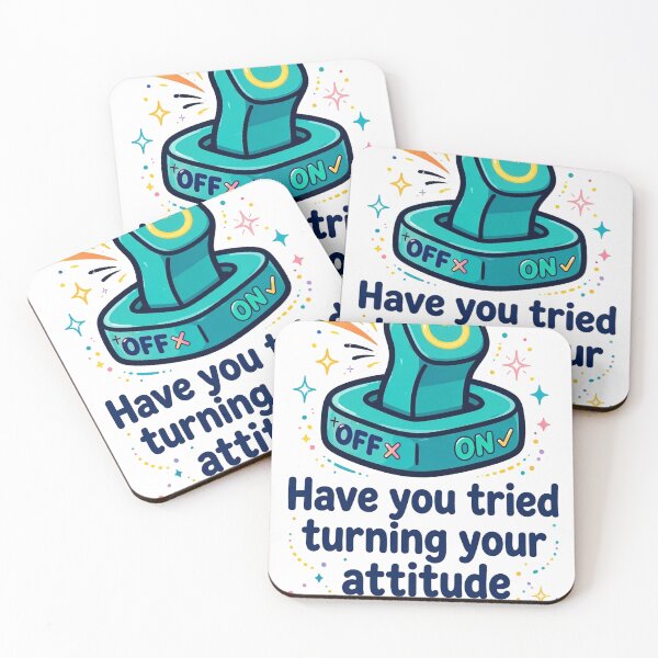 Item preview, Have You Tried Turning Your Attitude Off and On Again Funny Design designed and sold by DaFoox.
