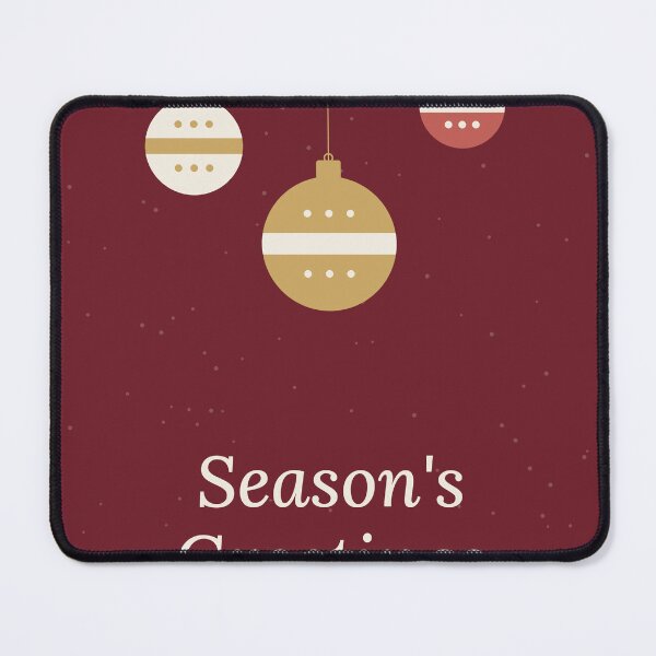 Item preview, Seasons Greetings Christmas Ornaments designed and sold by Wilhelmina-Art.