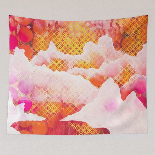 Item preview, Sunrise over the mountains designed and sold by artinterrupted.