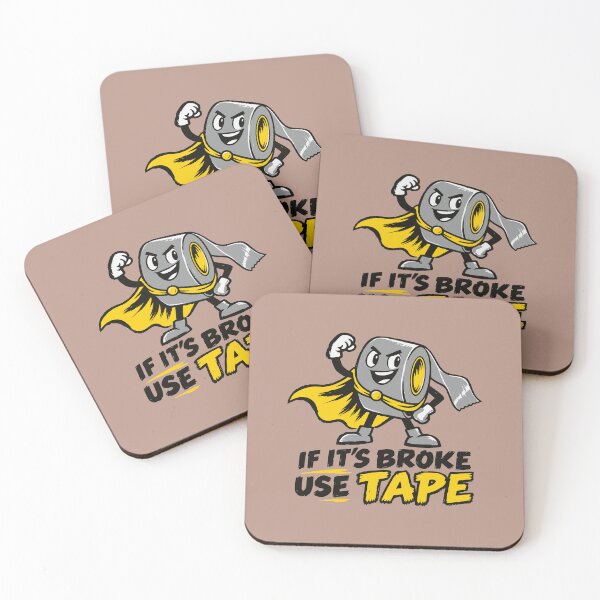 Item preview, If Its Broke Use Tape Funny Handyman Hero designed and sold by OpenFieldNotes.
